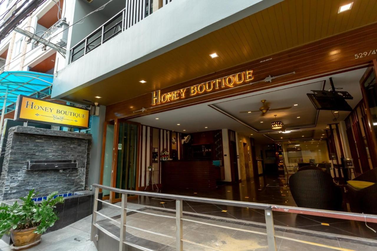 Honey Boutique Hotel Паттайя Экстерьер фото